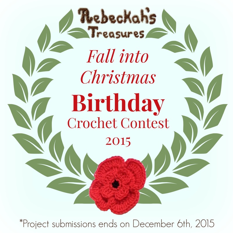 Fall into Christmas Birthday Crochet Contest 2015 with @beckastreasures! Join the fun and show off your crochet today...