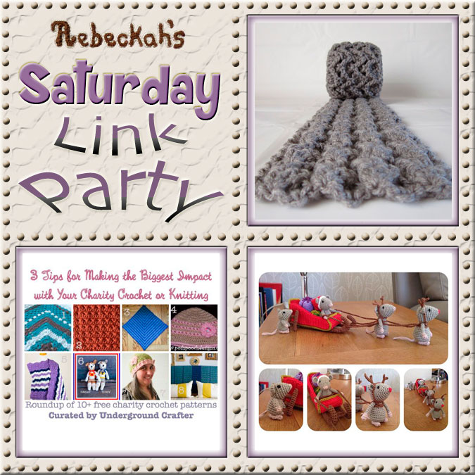 Share what you're making, increase your reach and have some fun with Rebeckah's 12th Saturday Link Party with @beckastreasures