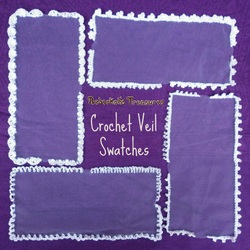 Crochet Veil Swatches Free Pattern Coming Soon...