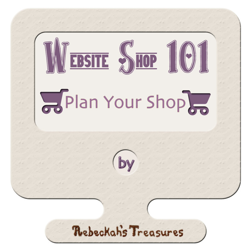 Plan Your Shop - part one of the Website Shop 101 tutorial series for crafters with @beckastreasures