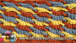 Single Weave and Link Stitch by Candy from Meladoras Creations - Featured on @beckastreasures Saturday Link Party!
