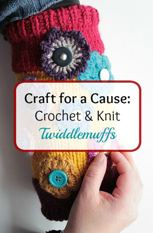 Twiddlemuffs for Sensory Disorders by Itchin' for some Stitchin' | Featured on @beckastreasures Saturday Link Party with @Itchin4Stitchin!