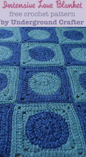 Intensive Love Blanket by Marie of Underground Crafter | Featured on @beckastreasures Saturday Link Party with @UCrafter!
