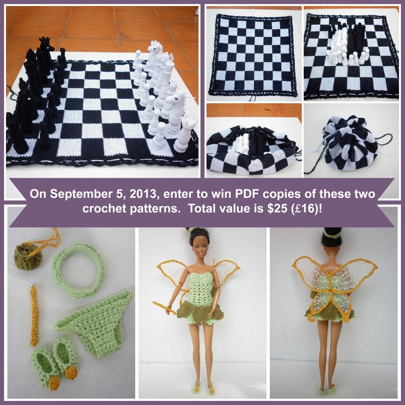 On September 5th, enter to will PDF copies of these two patterns