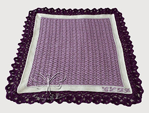 Bellini Baby Blanket | Friday Feature #17 via @beckastreasures with @LoopingWithLove #crochet | See the latest designer features here: https://goo.gl/UIvoYx OR SIGN UP to get featured at Rebeckah's Treasures here: https://goo.gl/xjDP52 #crochet