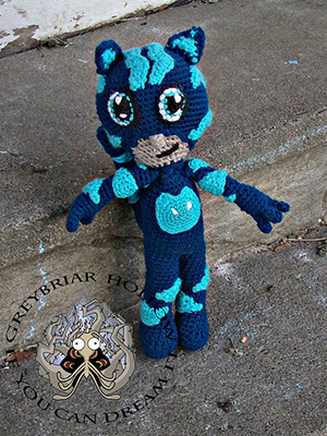 Catboy - PJ Masks - Crochet Pattern by @greybriarhollow | Featured at Greybriar Hollow - Sponsor Spotlight Round Up via @beckastreasures | #fallintochristmas2016 #crochetcontest #spotlight #crochet #roundup
