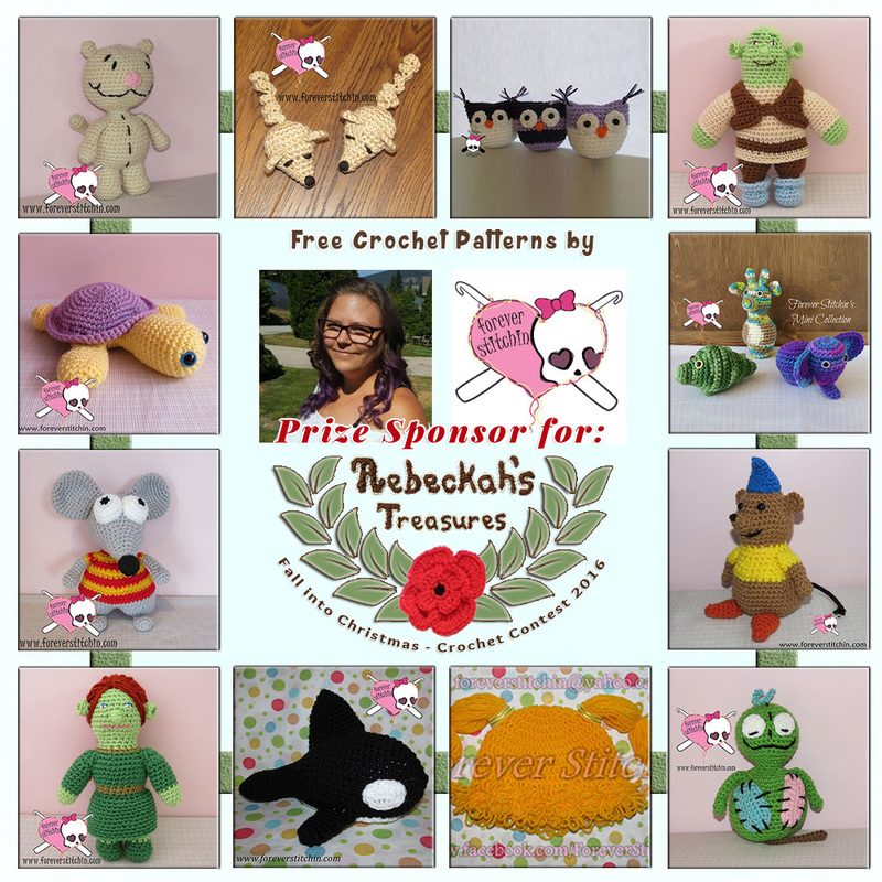 #Free Crochet Patterns by @foreverstitchin to enjoy now! | Featured at Forever Stitchin - Sponsor Spotlight Round Up via @beckastreasures | #fallintochristmas2016 #crochetcontest #spotlight #crochet #roundup