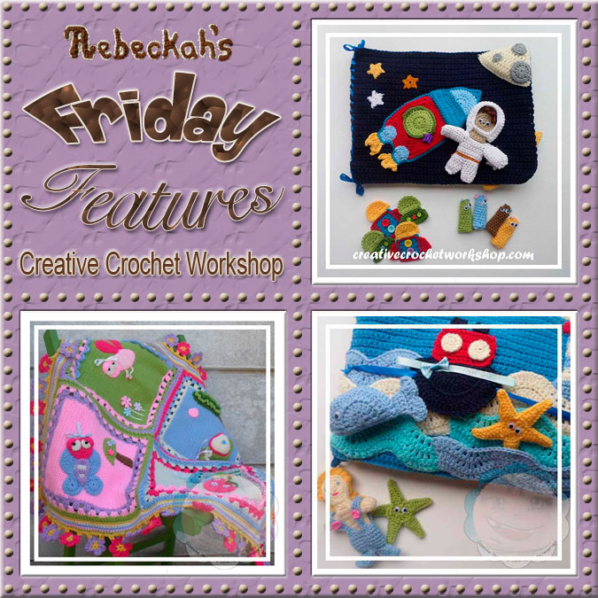 Joanita Theron - Creative Crochet Workshop | Friday Feature #7 via @beckastreasures with @COTCCrochet | Come see 3 pattern features + get to know a little about her! #crochet #designer