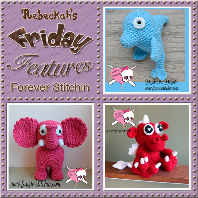 Jodi Sheehan - Forever Stitchin | Friday Feature #8 via @beckastreasures with @ForeverStitchin| Come see 3 pattern features + get to know a little about her! #crochet #designer