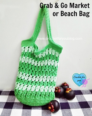 Grab & Go Market or Beach Bag | Featured on @beckastreasures Tuesday Treasures #8 with @erangi_udeshika!