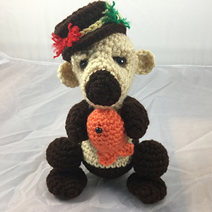 Ollie the Otter - Crochet Pattern by @lisakingsley4 | Featured at Lisa Kingsley Designs - Sponsor Spotlight Round Up via @beckastreasures | #fallintochristmas2016 #crochetcontest #spotlight #crochet #roundup