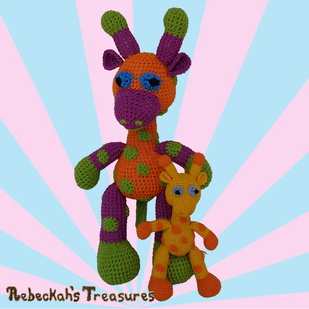 April & Otis are happy you're here! | #Otis #Giraffe - #Amigurumi Crochet-A-Long by @beckastreasures | #OtisGiraffeCAL Part 6: HEAD & FINISHING TOUCHES - Watch the #Video #Tutorial AND #Download the crochet pattern for this part of the #CAL in #English #Dansk #Nederlands #Deutsche #עִברִית #Español & #Svenska! | #crochet #pattern #April #YouTube