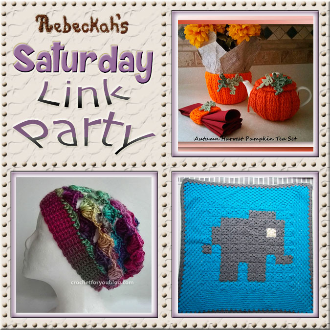 Saturday Link Party #61 via @beckastreasures with @crochetmemories @erangi_udeshika & #vrolijkbyleen | Come see 3 awesome project features, and JOIN us for an all NEW link party today! | #linkparty #crochet #knit #crafts #recipes #dyi #howto #tutorials #patterns | *Party #61 ends Friday, November 11th, 2016. Join the latest parties here: https://goo.gl/uUHihU