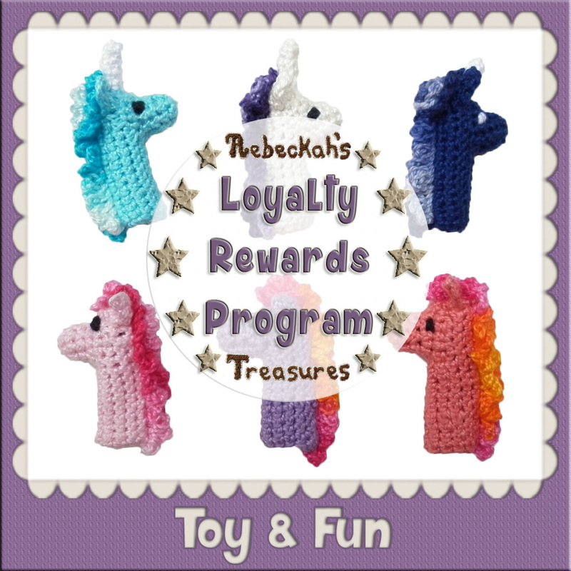 Loyalty Toy & Fun Crochet Patterns by @beckastreasures