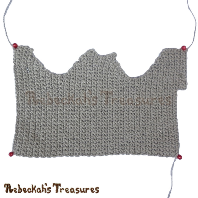 Working on Fashion Dude Running Tops - Gray - via @beckastreasures | Crochet patterns to come...