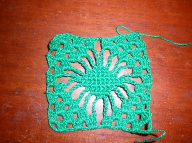 Crochet Spider Web Stitch