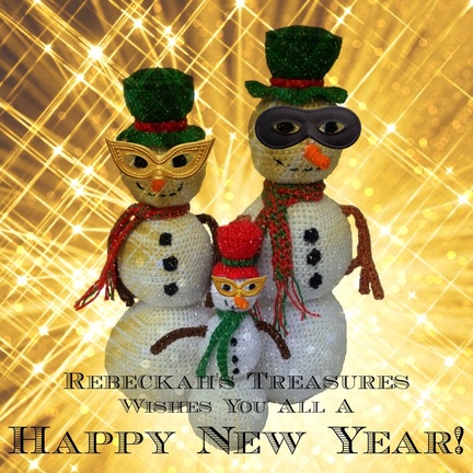 Rebeckah's Treasures Wishes You All a Happy New Year!