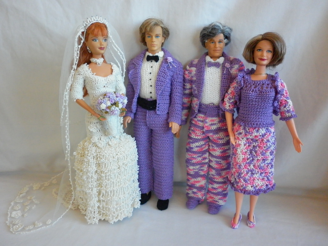 Crochet Barbie Wedding