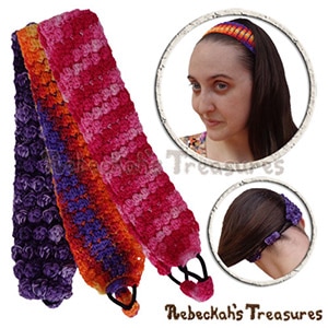 #10 - Pebble Bobbles Headband | 12 BEST FREE Crochet Patterns of ALL TIME - 2016 Edition by @beckastreasures from 2016
