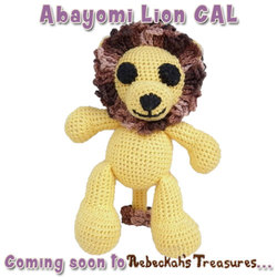 Meet Abayomi Lion! New CAL coming soon to @beckastreasures...