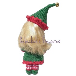 Crochet Elf Kelly by Rebeckah's Treasures