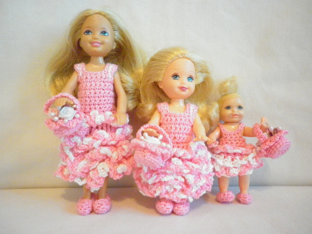 Crochet Kelly Flower Girl Dresses