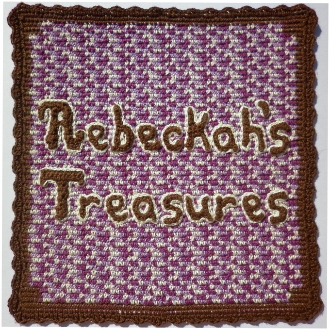 Rebeckah's Treasures' Crochet Logo