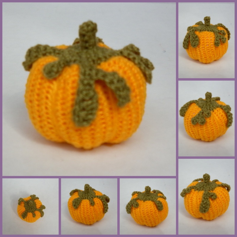 #4 Plump Mini Crochet Pumpkin
