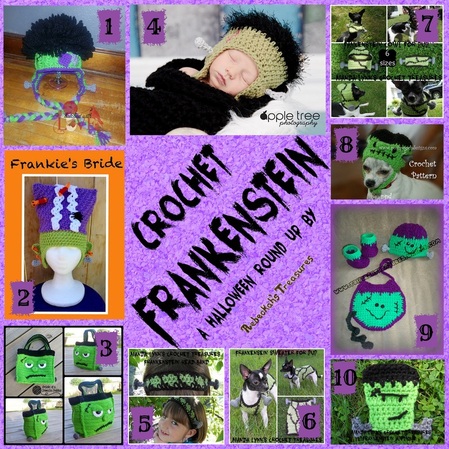 Frankenstein Crochet Round Up