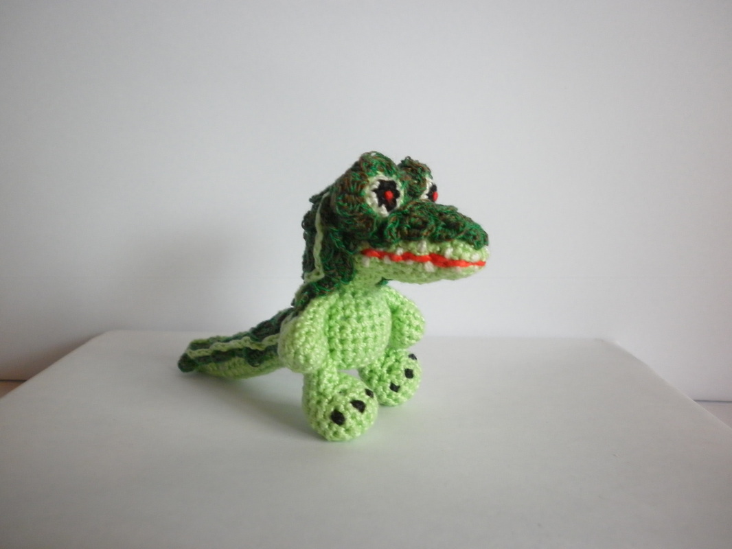Crochet Crocodile Amigurumi Crocodile