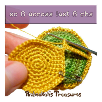 WIP Picture 14 - Amigurumi Timothy Turtle #CAL Part 5: Shell with @beckastreasures