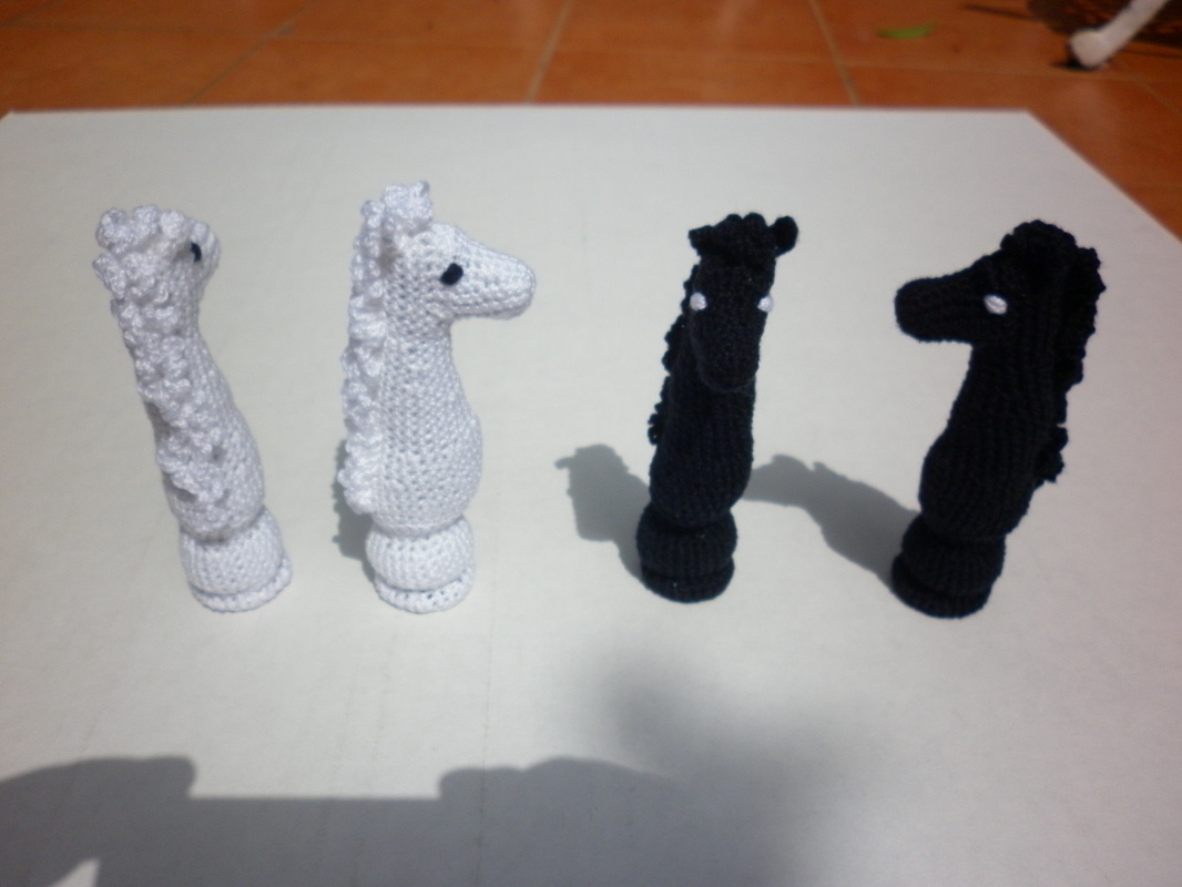 Crochet Chess Pieces Knight