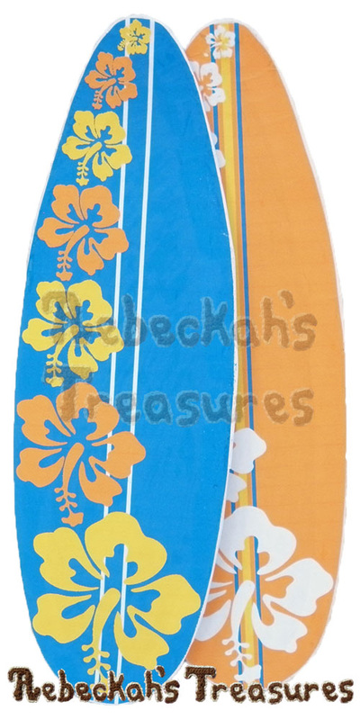 Surfer Dude Fashion Doll Surfboards | NEW crochet design via @beckastreasures | #ken #crochet