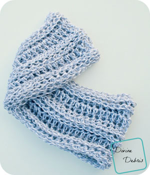 Abby's Scarf by Amber of Devine Debris - Featured on @beckastreasures Saturday Link Party!