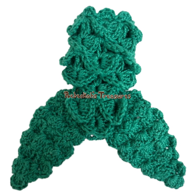 Kelly Crochet Mermaid Tail