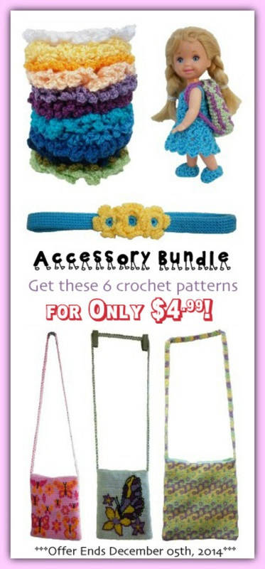 Black Friday Accessory Pattern Bundle via @beckastreasures. See Special Offers for more details: http://goo.gl/QFWj1q #BlackFriday #Accessories #Crochet