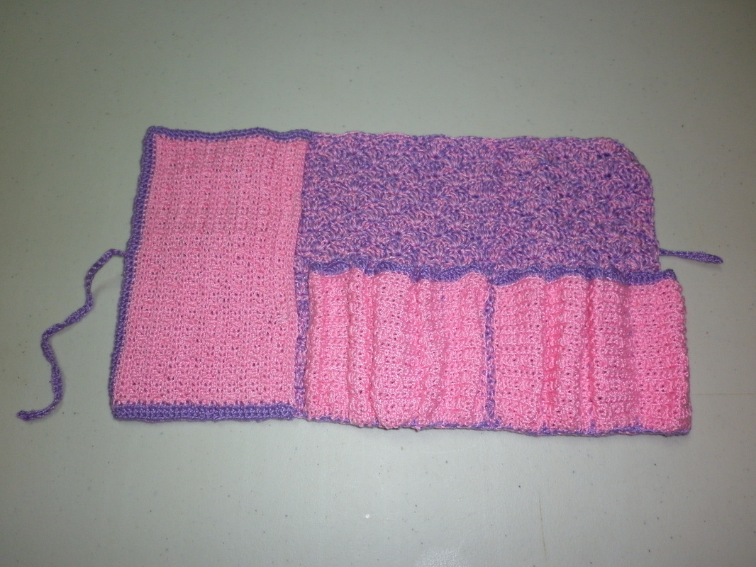 Crochet Cosmetic Bag