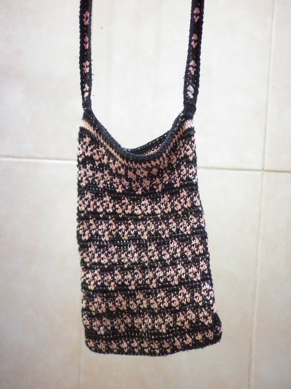 Tapestry Crochet Shoulder Bag
