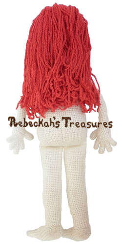 Crochet Amigurumi Dolly by Rebeckah's Treasures