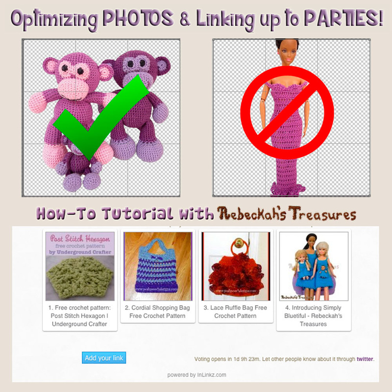 Optimizing Photos & Linking Up to Parties / How-To Tutorial with @beckastreasures