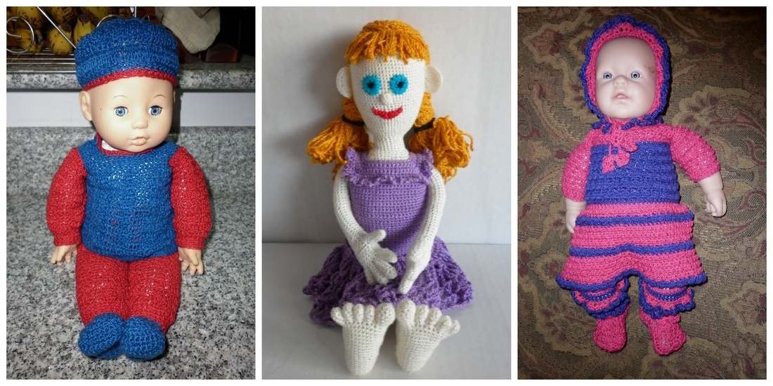 Crochet Doll Clothes & Dolls