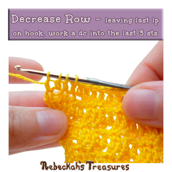 WIP Picture | Learn the Criss Cross Diamond Stitch via @beckastreasures