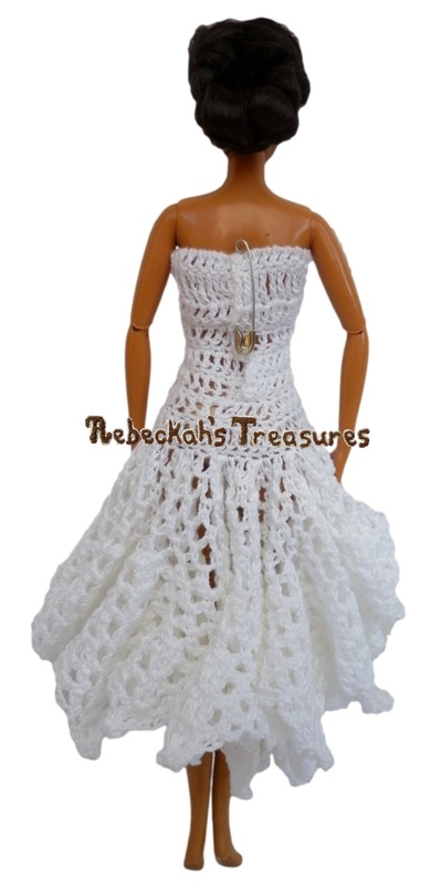 Barbie's High Low Wedding Dress