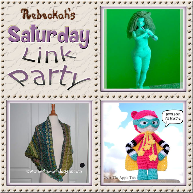 Share what you're making, increase your reach and have some fun with Rebeckah's 43rd Saturday Link Party with @beckastreasures | Featuring @PoshPoochDesign 