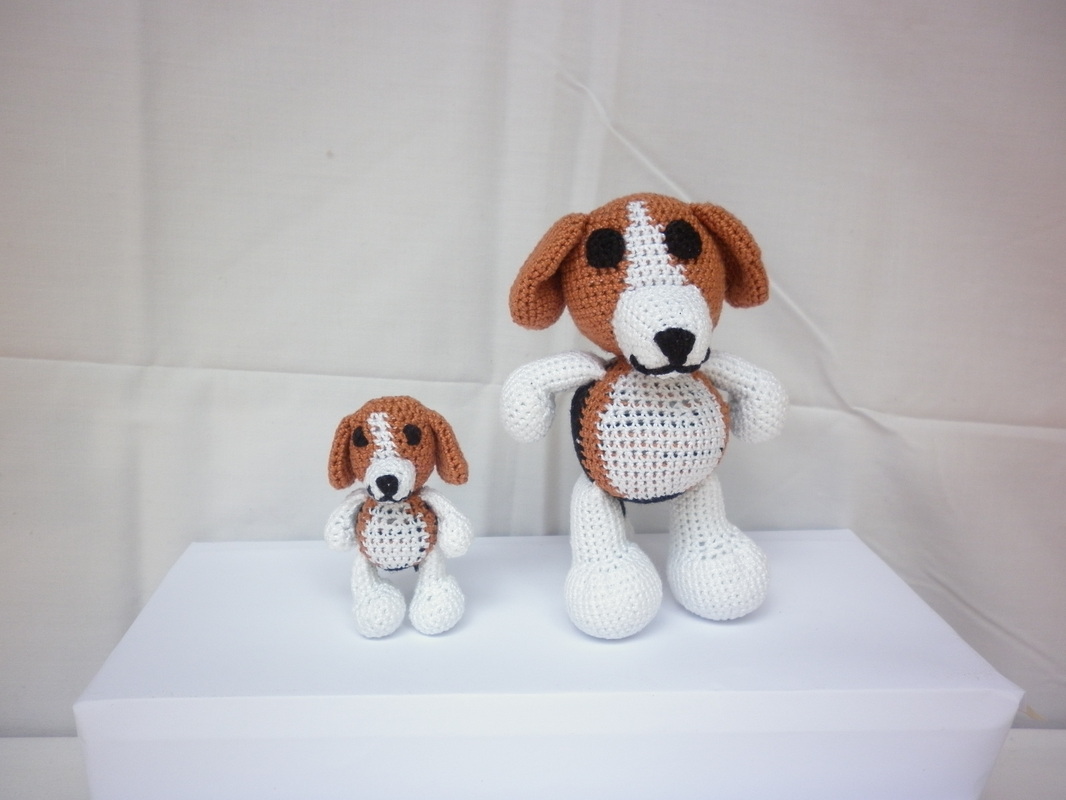 Crochet Beagle Amigurumi Dogs