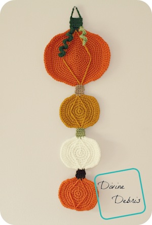 Pumpkin Wall Decoration by Amber of Divine Debris - Featured on @beckastreasures Saturday Link Party!