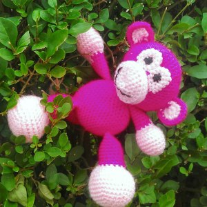 Sharon's Peppa Pink Monkey - Second Place