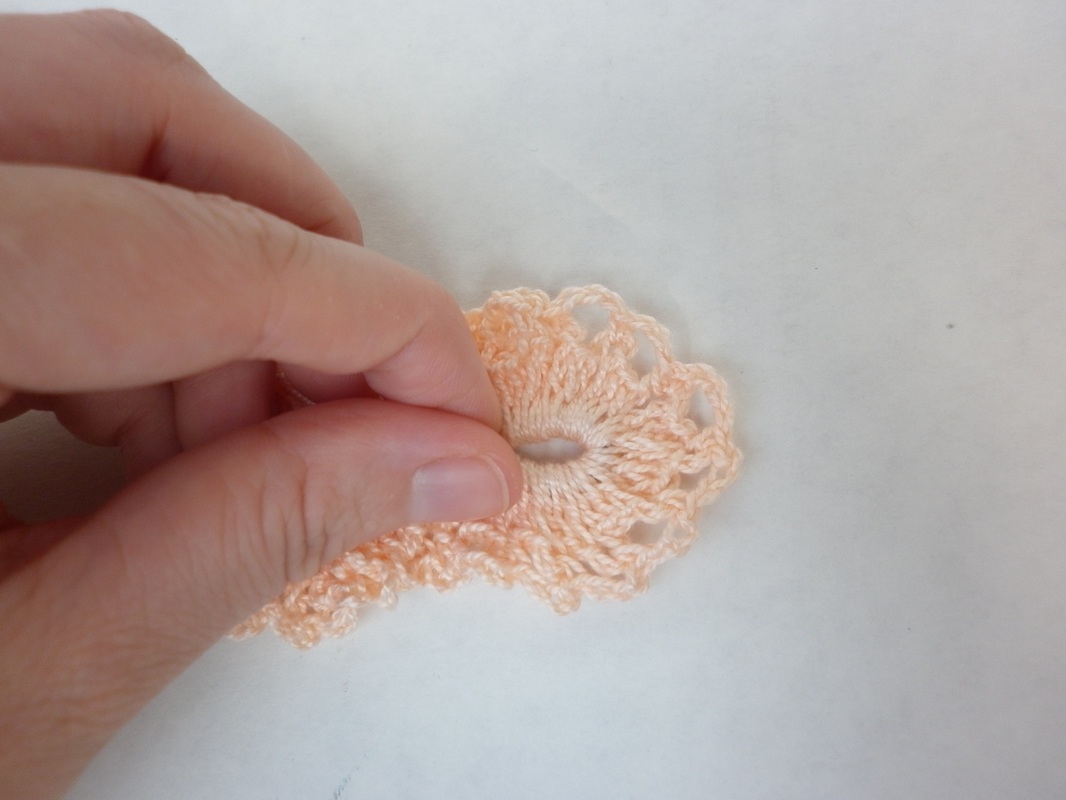 Little Girl Crochet Scrunchy