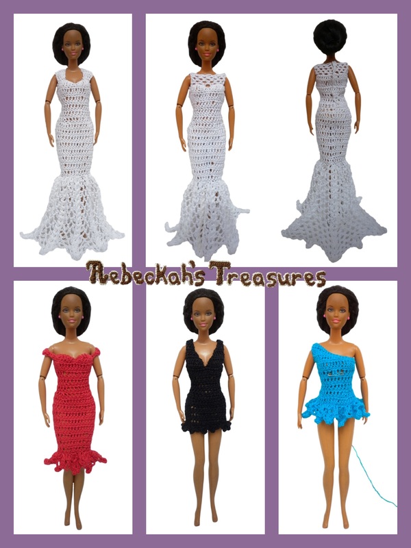 Crochet Brides & Bridesmaid 5 Dress Previews