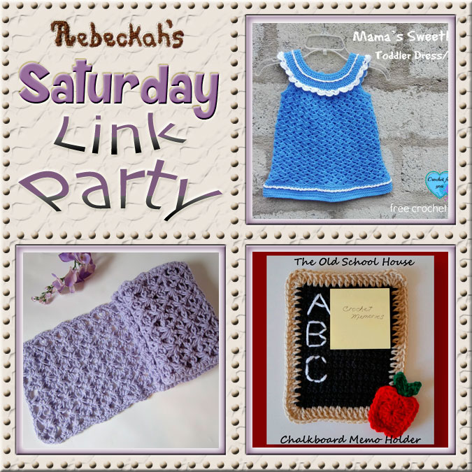 Share what you're making, increase your reach and have some fun with Rebeckah's 9th Saturday Link Party with @beckastreasures